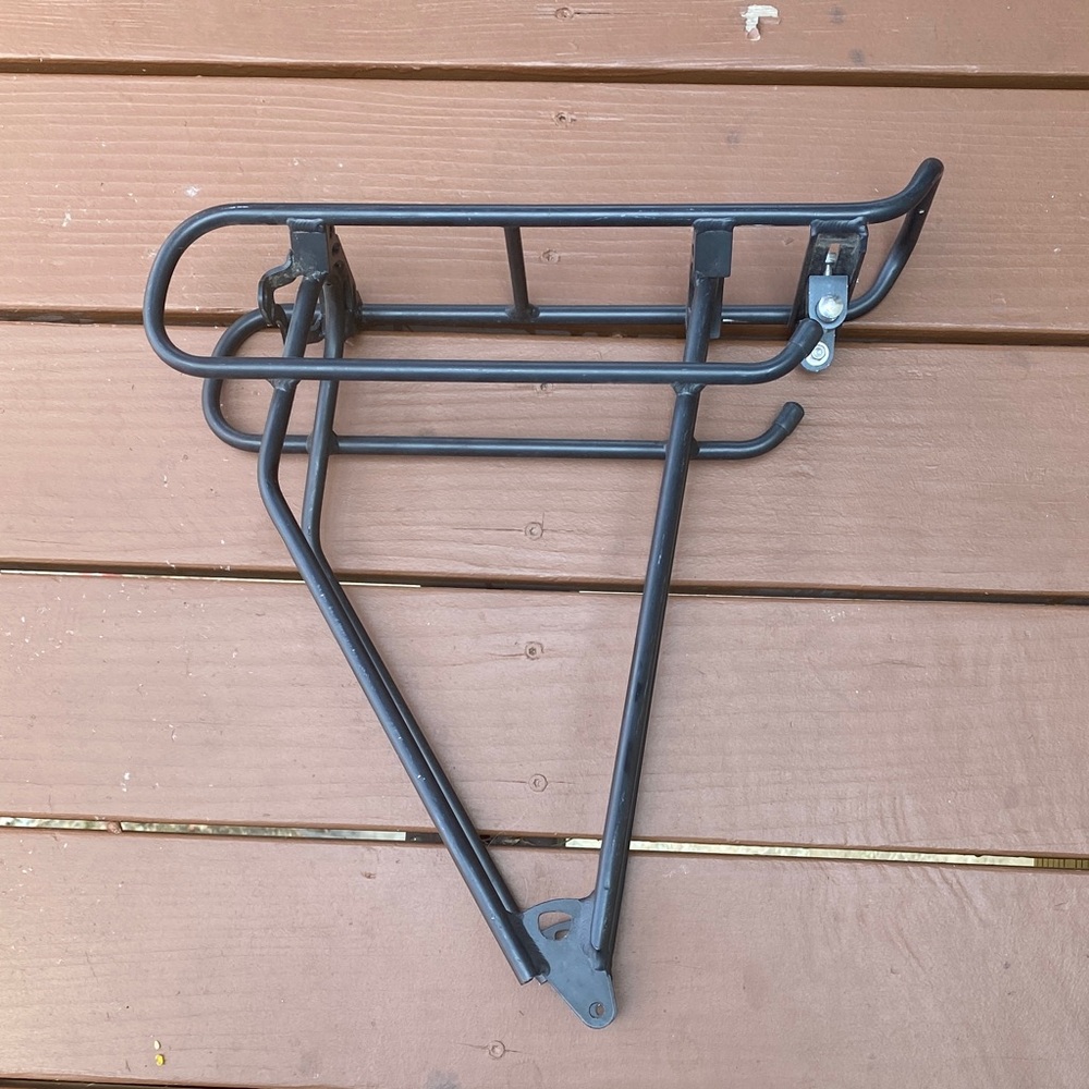 Black Rear Bike Rack Carrier